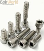 M5 (5mm) A4 STAINLESS STEEL SOCKET CAP SCREWS, ALLEN KEY BOLTS HEX HEAD MARINE
