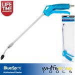 BlueSpot Air Blow Dust Gun Telescopic Adjustable 285-530mm Extendable Long Lance
