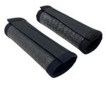 Motorcycle Wrap Around Hand Grip Covers Anti Vibration Comfort Soft Touch PAIR