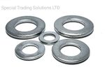 M4 M5 M6 M8 M10 M12 M16 FORM A FLAT WASHERS STAINLESS STEEL