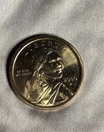 2000 P Sacageweas 1 Dollar coins, Bright UA 
