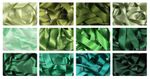 All Berisfords Green Shades Double Satin Ribbon Various width and Lengths