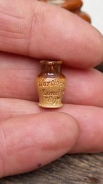 Rare Early Original Miniature Mortlock's London 1897 Salt Glazed Jug.