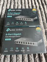 2x TP-Link ES208G 8-Port Managed GbE Switches