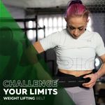 Weight Lifting Belt | Core & Back Support  Size S - Blue 