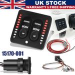 15170-001 LED Integrated Indicator Tactile Trim Tab Switch Kit for Lenco Marine