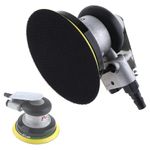 5" Pneumatic Sandpaper Random Orbital Air Sander Polished Grinding Machine Tools