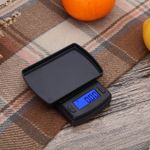Mini Scale Digital Pocket Scale Small Jewelry Scale Food Scale LCD Display Black