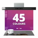Kitchen Glass Splashback Toughened Tile Cooker Bathroom Various Colours 60x55cm
