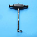 19th-Century Mechanical Toothkey w. Ebony Handle