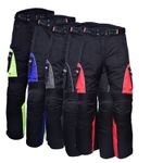 Motorbike Motorcycle Waterproof Cordura Textile Trousers Pants Armours Reflector