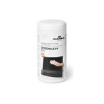 Durable Wet Wipes Alcohol Free Bio-degradable White (Pack of 100)