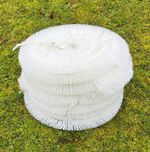 20m White Gutter Brush Leaf & Moss Guard - Gutter Protection