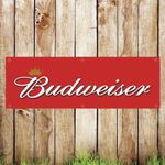 BAN001 Budweiser Pub Banner Indoor/Outdoor Waterproof PVC with Eyelets