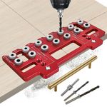 1 Set Handle Pitch Punch Hole Locator, Straight Hole Drilling Template щ, ( V1P7