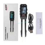Mini Smart Tweezer LCR Meter SMD ESR Ohm Capacitance Inductance Diode Test TypeC