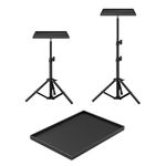 Portable Laptop Projector Stand Tripod Projector Tray Stand Height Adjustable