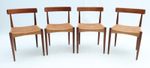 Mid-Century Dining Chair x 4 by Arne Hovmand Olsen MK200 Mogens Kold Circa 1960