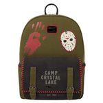 Friday the 13th Camp Crystal Lake Canvas Full-Size Loungefly Backpack