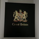 GB, Stanley Gibbons QE, DAVO Hingeless Album + Slip Case Vol II, 1971-1989, used