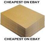 Corrugated Cardboard Sheet Pads Single Wall CRAFT DIVIDER A5 A4 A3 A2 A1 A0