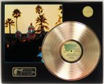 Eagles - Hotel California Gold LP Record Plaque Display