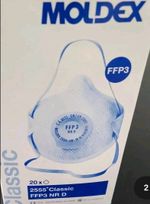 20 X Moldex 2555 Classic NR D Face Covering | Respirator | Cupped | Valve |||