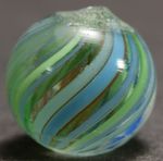 Joseph's Coat German Handmade Antique Marble Fine Line Crisp Coastal 15mm 19/32"