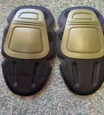 AIRSOFT Tactical G3 combat Hard shell Knee pads Green