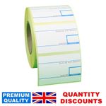 58mm x 40mm Meat Labels 750 Per Roll Direct Thermal Self Adhesive - 25mm Core