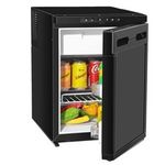 GEARZAAR CR50X Compressor Fridge Freezer + Icebox 12v & 24v DC 65L  -20°C Black