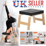 Yoga Headstand Bench Exercise Inversion Stool Workbench Upside Down Chair