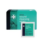 Reliance Medical Reliwipe Sterile Wound Cleansing Wipes, Pack of 100