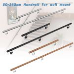 304 stainless steel handrail, connectable, suitable for wall-mounted, stair/step