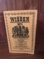 1971 Wisden Cricketers Almanack Linen Edition - Good Plus - Free UK P&P