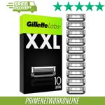 Gillette Labs Razor Blade Refills | Pack of 10 | 100% ORIGINAL & SEALED  ⭐⭐⭐⭐⭐