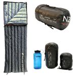 Ultralight 850+ Power Down Filled Quilt or Sleeping Bag - 1.0 Pound