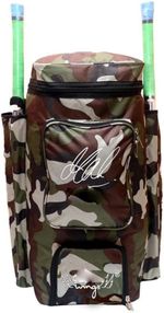 Cricket Kit Bag with Bat Holder Duffle Kit Bag Full Size Green