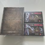 Gates of Niflheim Deluxe Set Board Game Kickstarter + 2 Miniatures Boxes