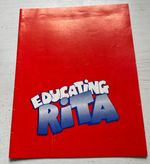 Educating Rita by Willy Russell Programme -The Haymarket Theatre, Leicester 1983