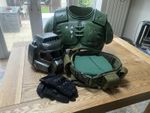 OG Doom Cosplay Costume Full Outfit Adult M-L Helmet, Chest Armour, Trousers etc