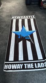Newcastle football Inspired Football Lightweight Towel Beach Gift Idea Holiday