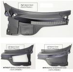 MINI R55 R56 R57 Left Right Apron Cover Firewall Windshield Cowl 2751211 2751212