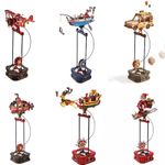 ROKR 3D Puzzle Wooden Model kit Gravity Swing Series Gladiator Fighter Xmas Gift