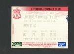 Liverpool v Manchester City 2000-2001 FA Cup Ticket 18/02/2001