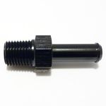 1/8 NPT to 7mm 8mm (5/16) BLACK PUSH ON BARB TAIL Hose Pipe Fitting Adapter