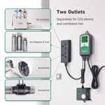 INKBIRD Digital CO2 Controller ICC-510 Carbon Dioxide Greenhouse NDIR Sensor UK