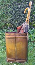 Unusual Elegant Antique Vintage Handmade Copper Stick / Umbrella Stand