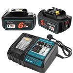 18V 5Ah/6Ah/9Ah For Makita LXT Lithium-ion Battery Charger BL1830 BL1815 BL1850