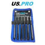 US PRO Tools PIN Punch set 6pc Parallel Pin Metric Punch Tool Set 2.5mm - 10mm 